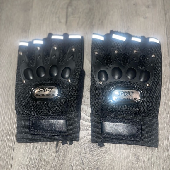 Multipurpose Black fingerless Sport gloves Sport Xi Nidashoutao - Picture 3 of 3